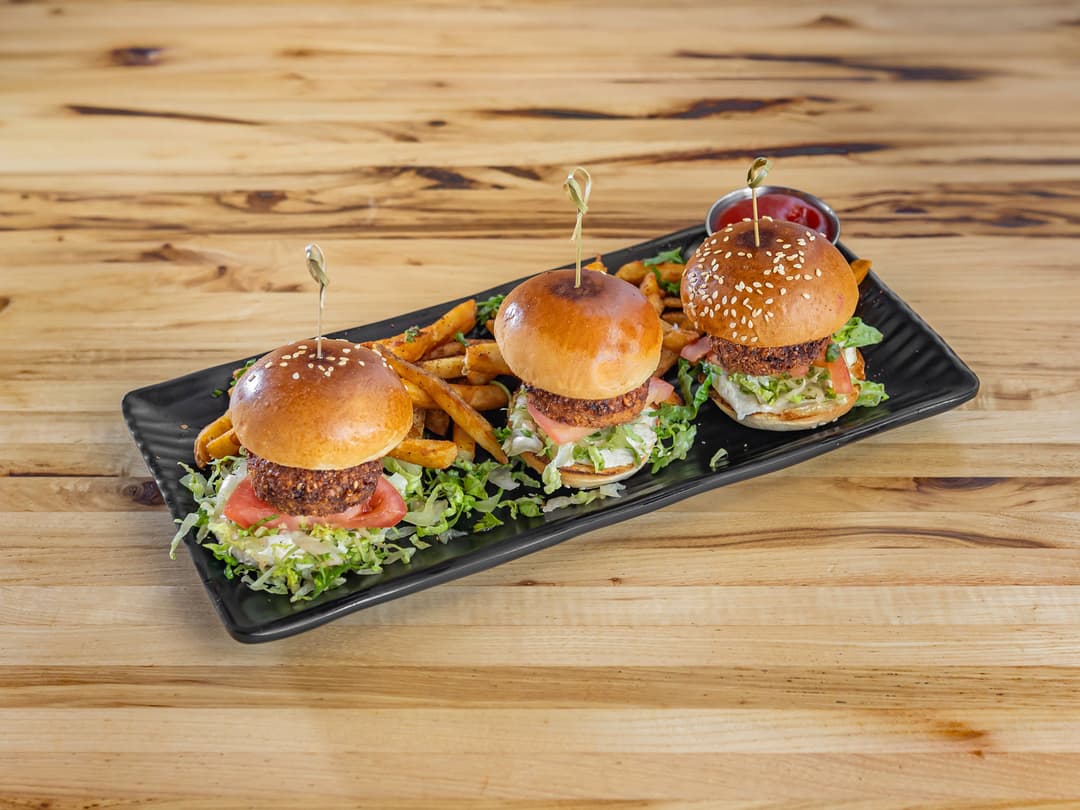 Falafel Burger Sliders