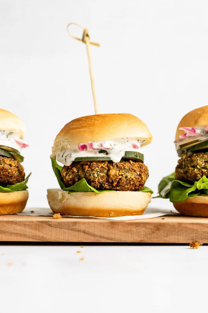 Falafel Burger Sliders