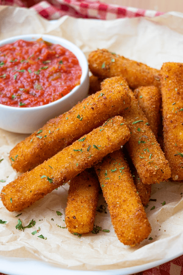 Homemade Mozzarella Sticks