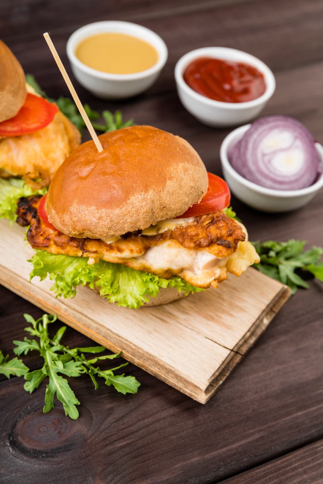 Cod Fish Burger