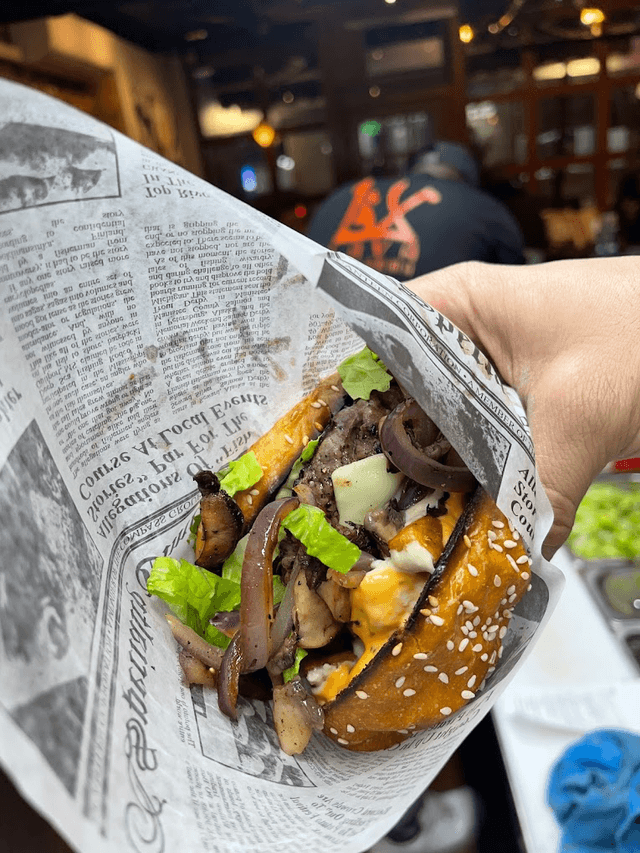 Lava Lamb Burger