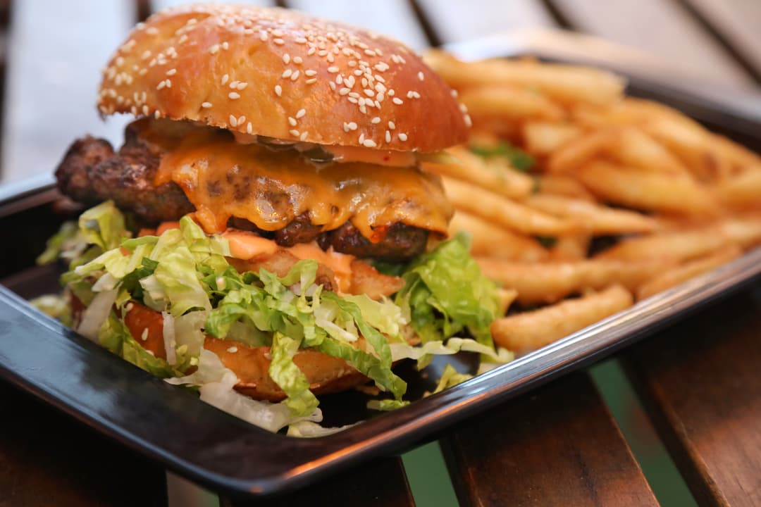 Lava Lamb Burger