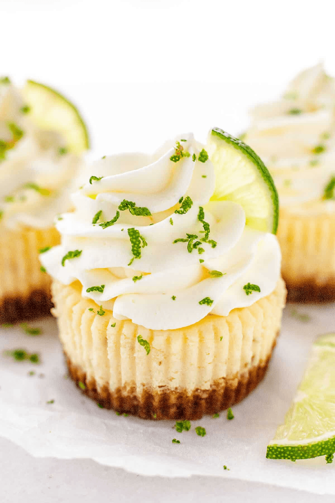 Mini Key Lime Cheesecake