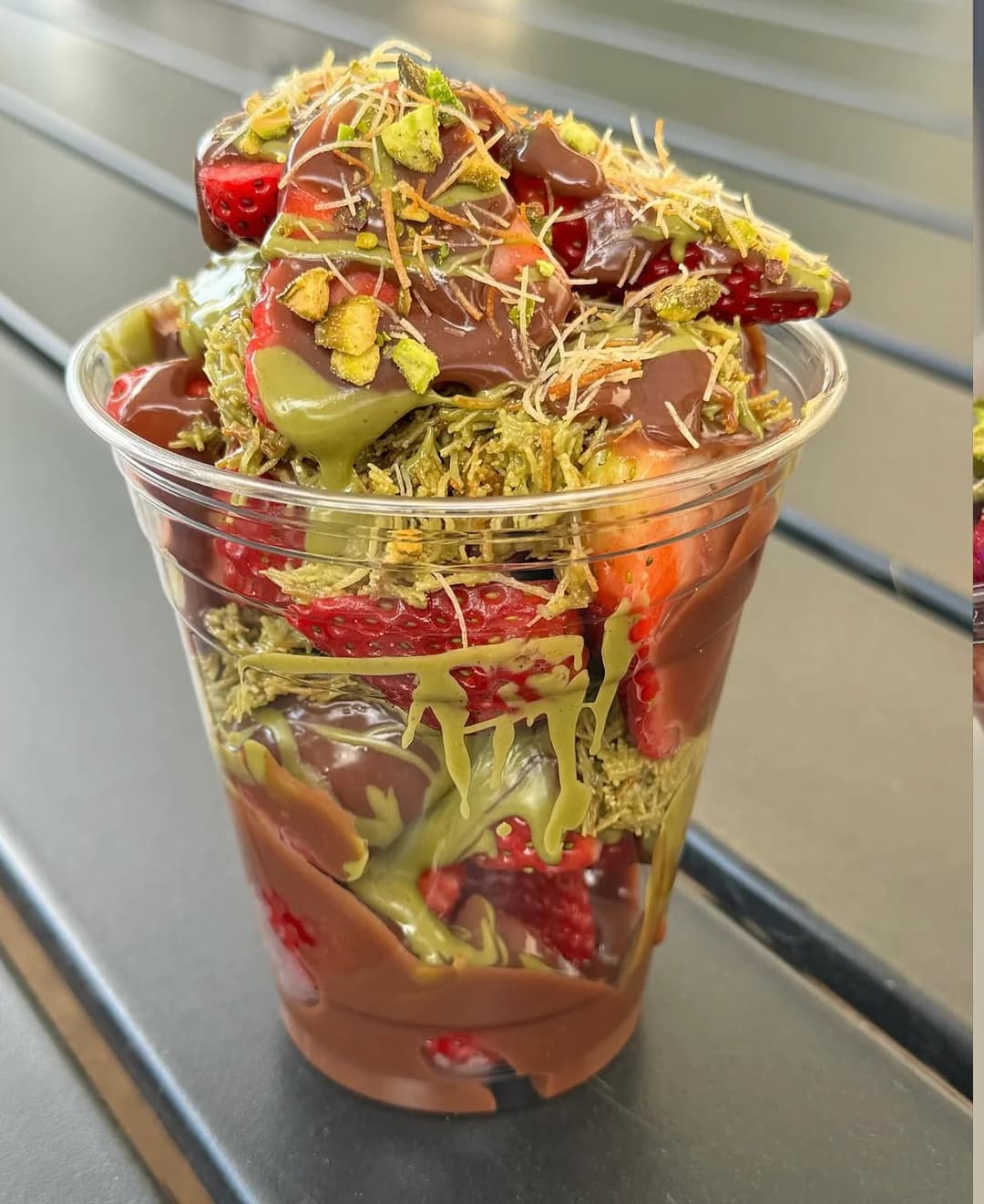 Dubai Chocolate Strawberry Cup