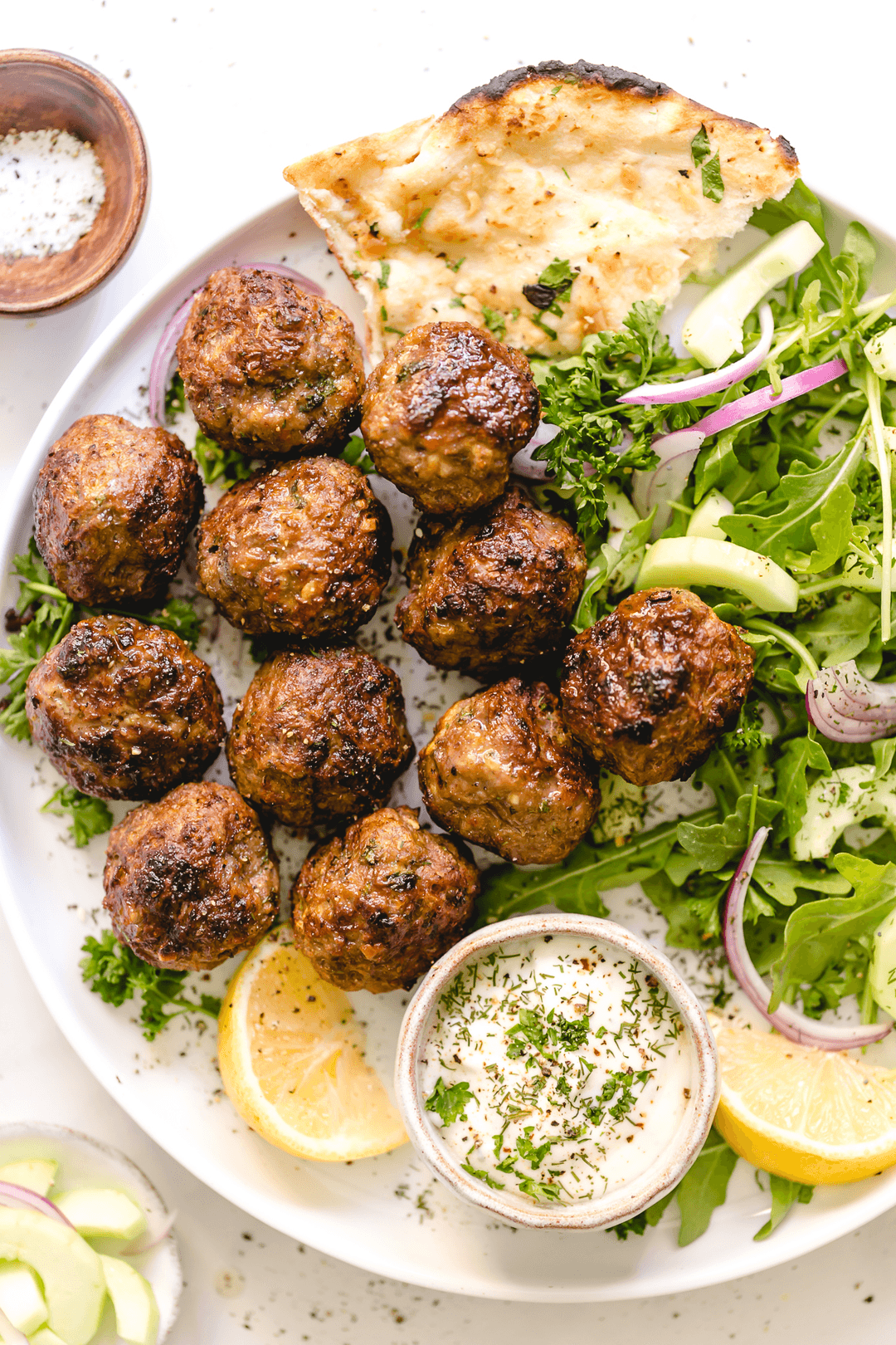 Lamb Meatballs Bowl
