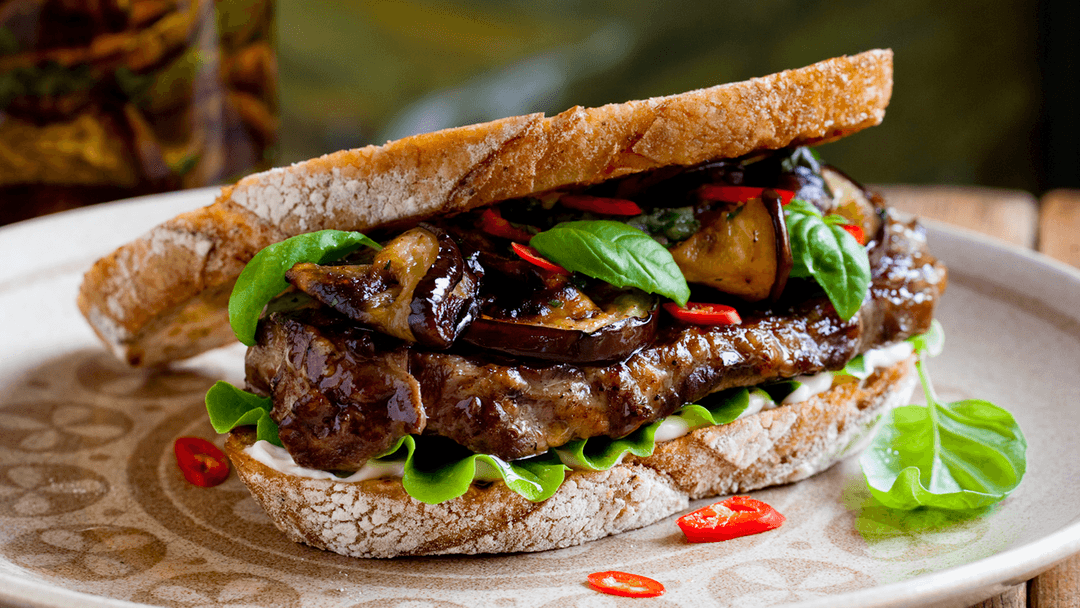 Lava Steak Sandwich