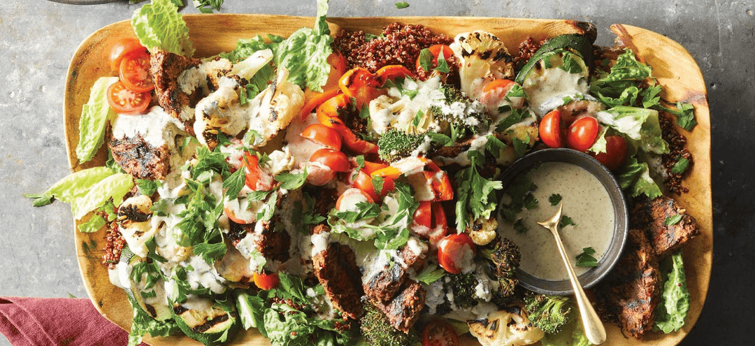 Vegan Mix Grilled Plate