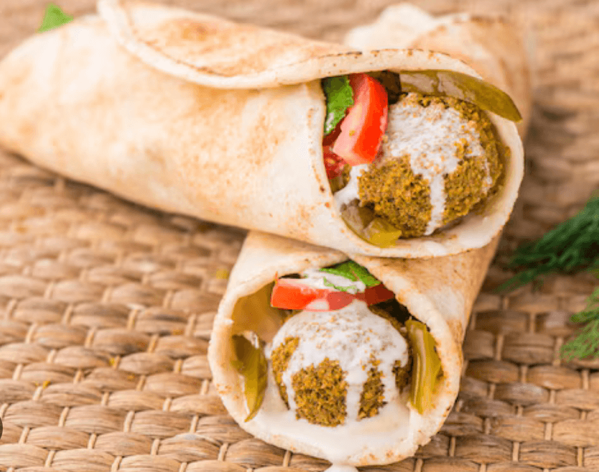Falafel Lava Wrap