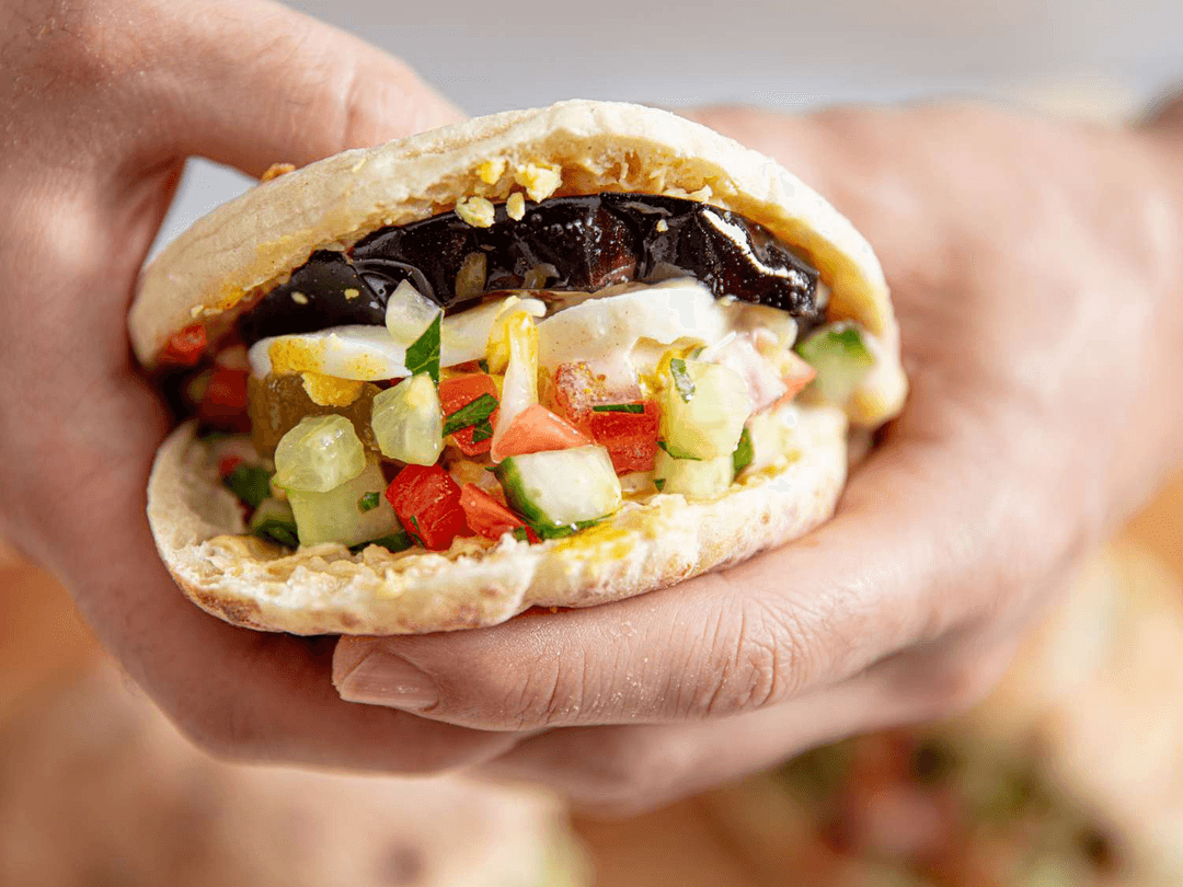 Vegan Arabic Sandwich